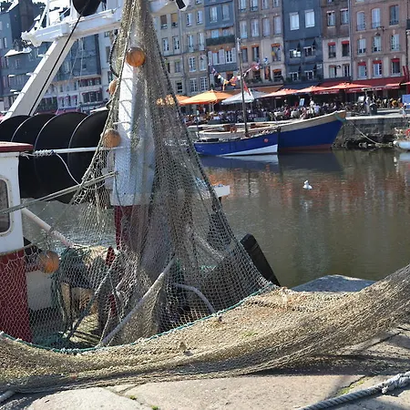 Alojamento de Acomodação e Pequeno-almoço La Du Marin Honfleur